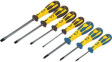 T49163D Dextro Screwdriver Set Slotted/Pozidriv 7pcs.