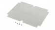 1554YPL  Mounting Panel for 1554 and 1555 Series Enclosures, 284mm, Steel