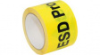 RND 610-00081 ESD Floor Marking Tape 75 mm x 33 m Yellow