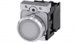 3SU11560AB601BA0 SIRIUS ACT Illuminated Push-Button complete Metal, glossy, white
