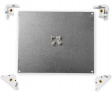 UHFK1210A Передняя панель для PolyBox 121006, с петлями, алюминий