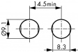 EGG.0B.304.CLL Разъем: круглый; Серия:0B; гнездо; пайка; на панель; "мама"; PIN:4