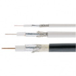 24910111 [100 м] Coaxial cable   1 x0.65 mm Copper wire blank white