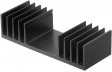 SK 04/50/SA Heat sink 50 mm 2.5 K/W black anodised