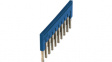 3032198 FBS 10-6 BU Plug-in Bridge, Blue, Poles, 10, Pitch 6.2 mm