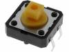 TACTS-24N-F Микропереключатель; 1; SPST-NO; 0,05A/12ВDC; THT; 2,5Н; 12x12мм