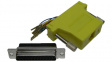 DA25-SMJ8-Y-K Adaptor D-Sub female to RJ45 25P