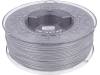 ASA 1,75 ALUMINUM Филамент: ASA; алюминиевый; 1кг; Темп.печати:230-240°C; ±0,05мм