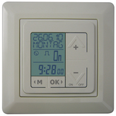 173110 PRO, Digital timer Flush mounted 1 change-over (CO), Muller
