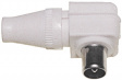 5HQ Coaxial bent plug, completely screened as per BTZ1R8.15