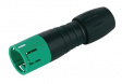 99 9225 070 08 Cable plug 8-pole green Pole no.=8