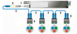 RJ45-0.5 LED cable set