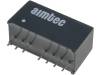 AM1G-2412SZ Преобразователь: DC/DC; 1Вт; Uвх:18?36В; 12ВDC; Iвых:83мА; SIP8