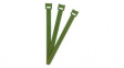 ETK-3-200-0332. Hook and Loop Cable Tie, Polyamide, 150 x 13mm, Green, Pack of 100 pieces