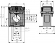ASK 31.3, 60/5A/1VA Преобразователь тока 60/5A/1VA