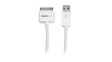 USB2ADC3M Cable USB-A Plug - Apple 30-Pin Plug 3m White