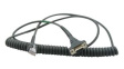 CBA-R37-C09ZBR RS232 Cable, Coiled, 2.7m, Suitable for DS9908/DS9908R