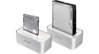 IB-111STU3-WH Docking Station SATA 2.5/3.5" aluminium