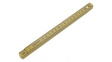 RND 550-00340 Plastic Folding Ruler 1m