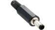 1636 02 Power plug, Male, 4 mm