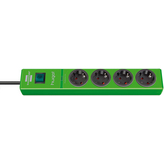 1150610394, Power strip, 4xF (CEE 7/3), 2 m, Brennenstuhl