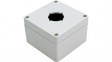 1554PB1 Watertight Pushbutton Enclosure, 30.5 mm, Polycarbonate