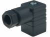 GDS 207 SCHWARZ/BLACK (933 138-100) Разъем: соленоидный; вилка; формат С; 9,4мм; "мама"; PIN:3; 0,75мм2