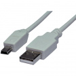 BB-8011-10 Mini USB 2.0 cable 3 m Grey