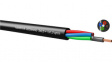 LEDotronic 3x0,5+1x1,0qmm sw Control cable   3  x0.50 mm2 (1 x 1.00 mm2) unshielded