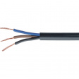 LI-YY 3X0,34 mm2 X [500 м] Control cable 3 x 0.34 mm2 Unshielded Bare Copper Stranded Wire Black