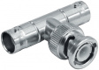 82-027 T-Adapter BNC 2xfemale/1xmale 50 Ohm