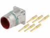 EPIC KIT LS1 A1 5+PE K M23; гнездо; PIN:6; "папа"; обжим; фланец (4 отверстия), на панель