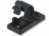 6J-S, Держатель самоклеящийся или монтируюмый винтом; 7,5мм; черный, Kai Suh Suh (KSS)