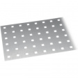 4001116380143 Aluminium perforated plate (square holes) 480 x 240 x 0.7 mm