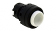 YW1L-MF00 Pushbutton Switch Actuator Bezel, Plastic, Black, Momentary Function