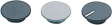 CAP K9/10ML WHITE Cover with line 19 mm white
