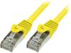 CP2027S Patch cord; F/UTP; 6; многопров; CCA; ПВХ; желтый; 0,5м; 26AWG