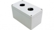 1554PB2D Watertight Pushbutton Enclosure, 30.75 mm, Polycarbonate