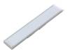 WIDE24 G/W ANOD 1M SET STD, Профиль для LED модулей; молочный; накладной; натуральный; L: 1м, TOPMET
