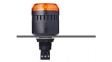 813511313 Illuminated Panel Mount Buzzer, Orange, M22, 230 VAC, 98dB, Continuous/Pulse Tone, 45mm, ELM