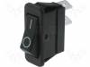 C1500ABAAY ROCKER; 2; SPST; ON-OFF; 16A/250ВAC; 20A/28ВDC; черный; -25?85°C