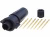 EN2C7M26G1W Разъем: круглый; Серия: EN2; вилка; "папа"; Покрытие: позолота; 3А