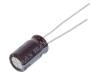 UPM0J181MED Конденсатор: электролитический; с низким импедансом; THT; 180мкФ