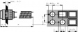31-122.0252 Illuminated push button 18 x 24 mm