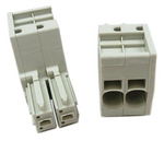 831-3102, Female header Pitch 7.62 mm, 2 Poles, Wago