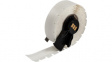 M61C-240-498 Continuous Semi-glossy Tape, Vinyl 9.1 m 6.1 mm white
