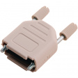 DPPK25-LG-K Корпус: для разъемов D-Sub; D-Sub HD 44pin, D-sub 25pin; прямой