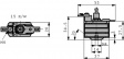 K 15-M 5 Heat sink 37 mm 15 K/W black anodised