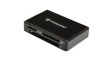 TS-RDF9K2 Memory Card Reader, SDHC/SDXC/CompactFlash/microSDHC/microSDXC, USB 3.0, UHS-II