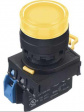 YW1L-MF2E10QM3Y Illuminated Pushbutton Switch, 10 A, 230 VDC / 240 VDC